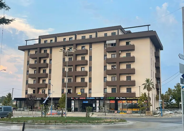 公寓 Sunset Apartment, Golem, Albania Seaview