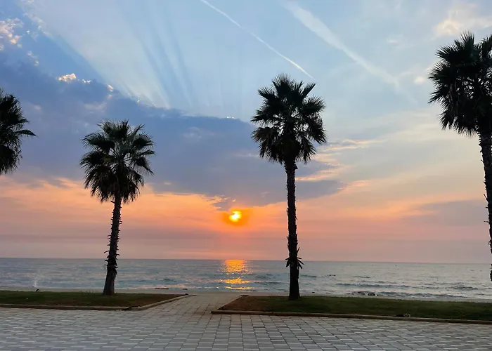 Sunset Apartment, Golem, Albania Seaview * 格勒姆