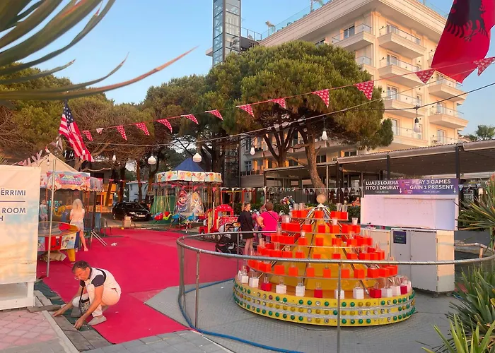 Sunset Apartment, Golem, Albania Seaview 公寓 格勒姆