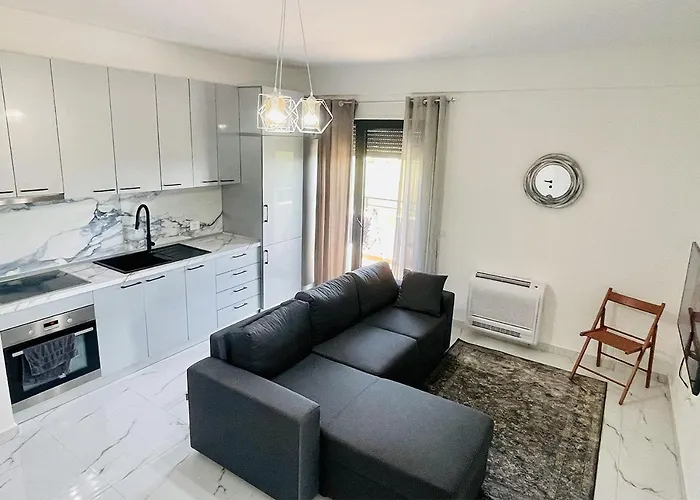 Sunset Apartment, Golem, Albania Seaview